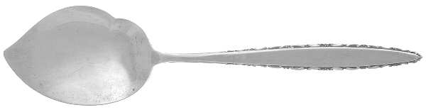 Lace Point (Sterling, 1965) Large Solid Jelly Server by Lunt Silver
