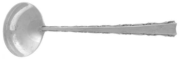 Madrigal (Sterling, 1962) Solid Piece Cream Ladle by Lunt Silver