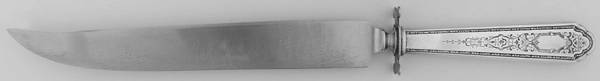 Mary II (Sterling, 1923) Large Stainless Blade Roast Carving Knife