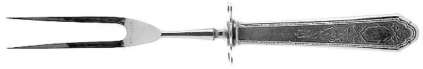 Mary II (Sterling, 1923) Small Steak Carving Fork with Stainless Prongs