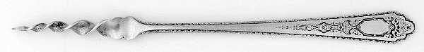 Mary II (Sterling, 1923) One Tine Butter Pick