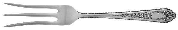 Mary II (Sterling, 1923) Lemon Fork by Lunt Silver