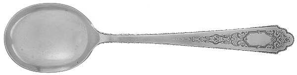 Mary II (Sterling, 1923) Round Bowl Soup Spoon (Gumbo)