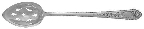 Mary II (Sterling, 1923) Pierced Bowl Short Handle Olive Spoon