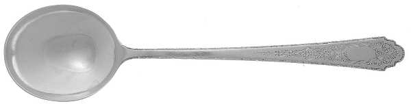 Mary II (Sterling, 1923) Round Bowl Soup Spoon (Cream Soup)