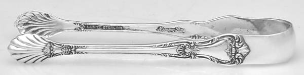 Memory Lane (Sterling, 1949) Sugar Tongs