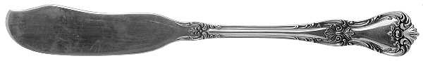 Memory Lane (Sterling, 1949) Flat Handle Butter Spreader