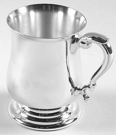 Silverplate Hollowware Silverplate Footed Baby Cup