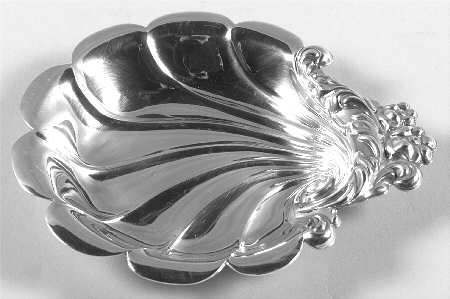Silverplate Hollowware Silverplate Shell Bon Bon Bowl