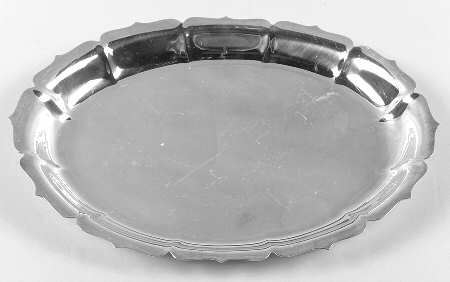Silverplate Hollowware Silverplate Sandwich Plate