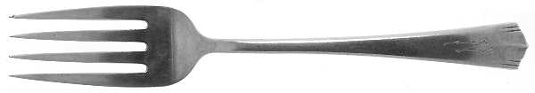 Modern American (Sterling, 1931) Individual Salad Fork