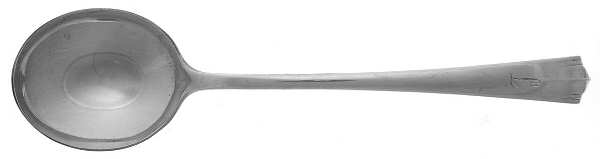 Modern American (Sterling, 1931) Round Bowl Soup Spoon (Cream Soup)