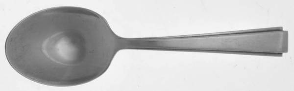Modern Classic (Sterling, 1934, No Monos) Straight Handle Baby Spoon