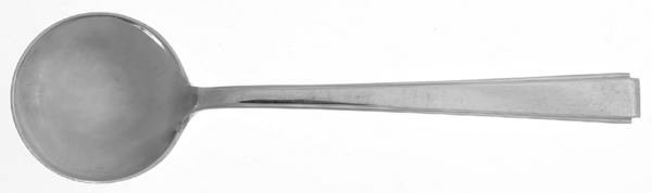 Modern Classic (Sterling, 1934, No Monos) Round Bowl Soup Spoon (Bouillon)