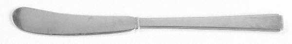 Modern Classic (Sterling, 1934, No Monos) Flat Handle Butter Spreader by Lunt Silver