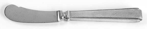 Modern Classic (Sterling, 1934, No Monos) Butter Spreader Hollow Hdl-Paddle/Stainless Blade