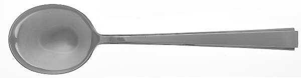 Modern Classic (Sterling, 1934, No Monos) Round Bowl Soup Spoon (Cream Soup)