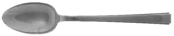 Modern Classic (Sterling, 1934, No Monos) Tablespoon (Serving Spoon)