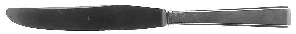 Modern Classic (Sterling, 1934, No Monos) Modern Hollow Knife by Lunt Silver