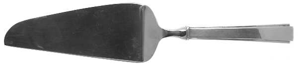 Modern Classic (Sterling, 1934, No Monos) Pie & Cake Server with Stainless Blade