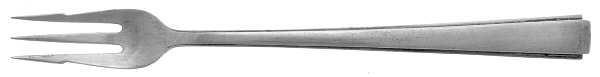 Modern Classic (Sterling, 1934, No Monos) Short Handle Pickle/Olive Fork