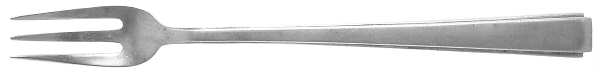 Modern Classic (Sterling, 1934, No Monos) Cocktail/Seafood Fork by Lunt Silver