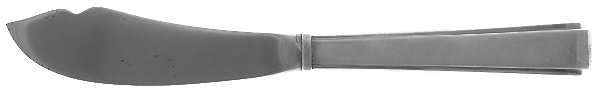 Modern Classic (Sterling, 1934, No Monos) Hollow Handle Master Butter Knife by Lunt Silver