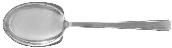Modern Classic (Sterling, 1934, No Monos) Large Solid Berry/Casserole Spoon