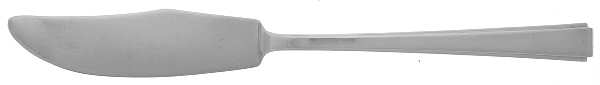 Modern Classic (Sterling, 1934, No Monos) Flat Handle Master Butter Knife