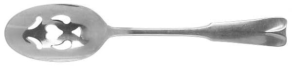 Modern Classic (Stainless, 1980, Satin Handle) Pierced Tablespoon (Serving Spoon)