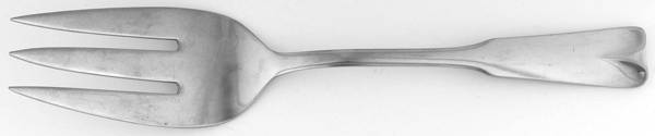 Modern Classic (Stainless, 1980, Satin Handle) Large Solid Cold Meat Serving Fork