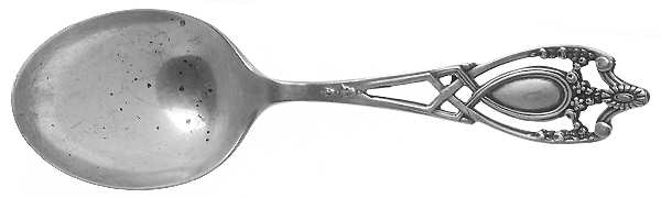 Monticello (Sterling, 1908) Straight Handle Baby Spoon