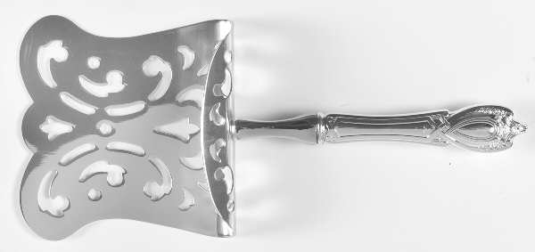 Monticello (Sterling, 1908) Hollow Asparagus Server with Silverplate Hood