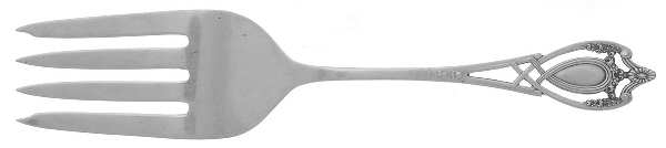 Monticello (Sterling, 1908) Solid Salad Serving Fork
