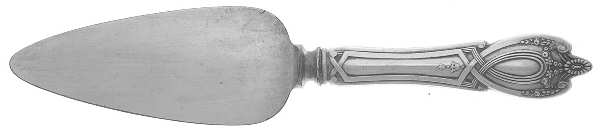 Monticello (Sterling, 1908) Cheese Server with Silverplate Blade