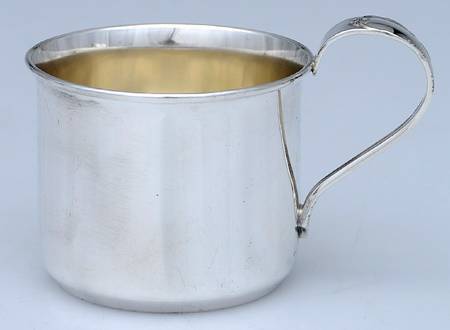 Modern Victorian (Sterling, 1941, No Monos) Baby Cup