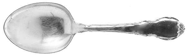 Modern Victorian (Sterling, 1941, No Monos) Straight Handle Baby Spoon