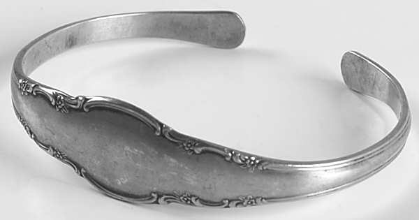 Modern Victorian (Sterling, Hollowware) Sterling Bracelet