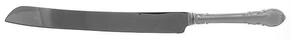 Modern Victorian (Sterling, 1941, No Monos) Wedding Cake Knife with Stainless Blade