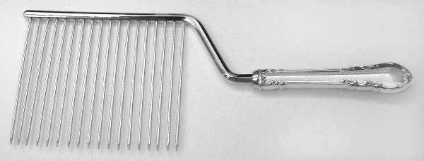 Modern Victorian (Sterling, 1941, No Monos) Cake Breaker with Silverplate Prongs