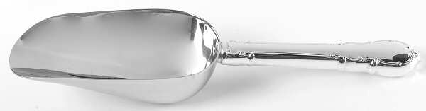 Modern Victorian (Sterling, 1941, No Monos) Ice Scoop with Silverplate Bowl