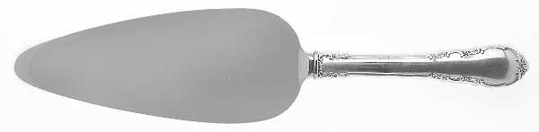 Modern Victorian (Sterling, 1941, No Monos) Pie Server with Stainless Blade
