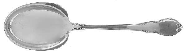 Modern Victorian (Sterling, 1941, No Monos) Solid Salad Serving Spoon