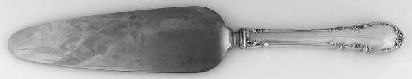 Modern Victorian (Sterling, 1941, No Monos) Pie Server with Stainless Blade