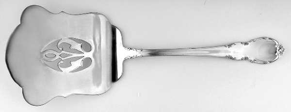 Modern Victorian (Sterling, 1941, No Monos) Solid Waffle Server