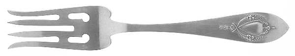 Mount Vernon (Sterling, 1905) Individual Solid Fish Fork