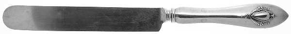 Mount Vernon (Sterling, 1905) Blunt Hollow Handle Knife w/Bolster