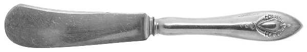 Mount Vernon (Sterling, 1905) Butter Spreader Hollow Hdl-Paddle/Stainless Blade