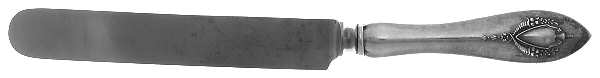 Mount Vernon (Sterling, 1905) Blunt Hollow Handle Knife w/Bolster