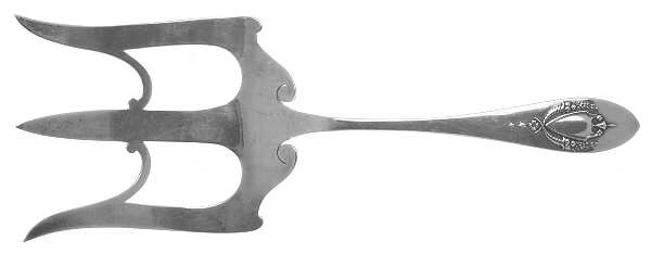 Mount Vernon (Sterling, 1905) Solid Toast Serving Fork